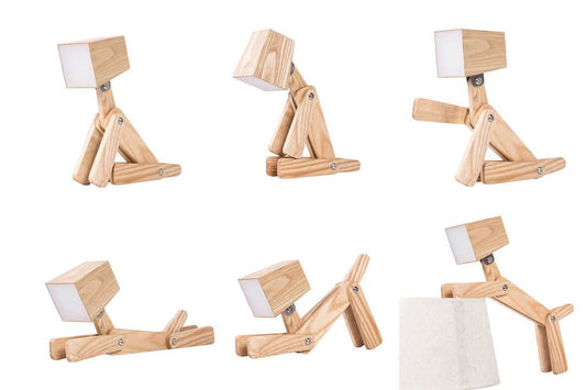 Handcrafted Puppy Desk Lamp โ Adjustable & Cute Night Light