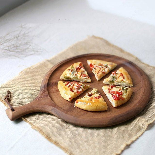 Wooden Round Plater