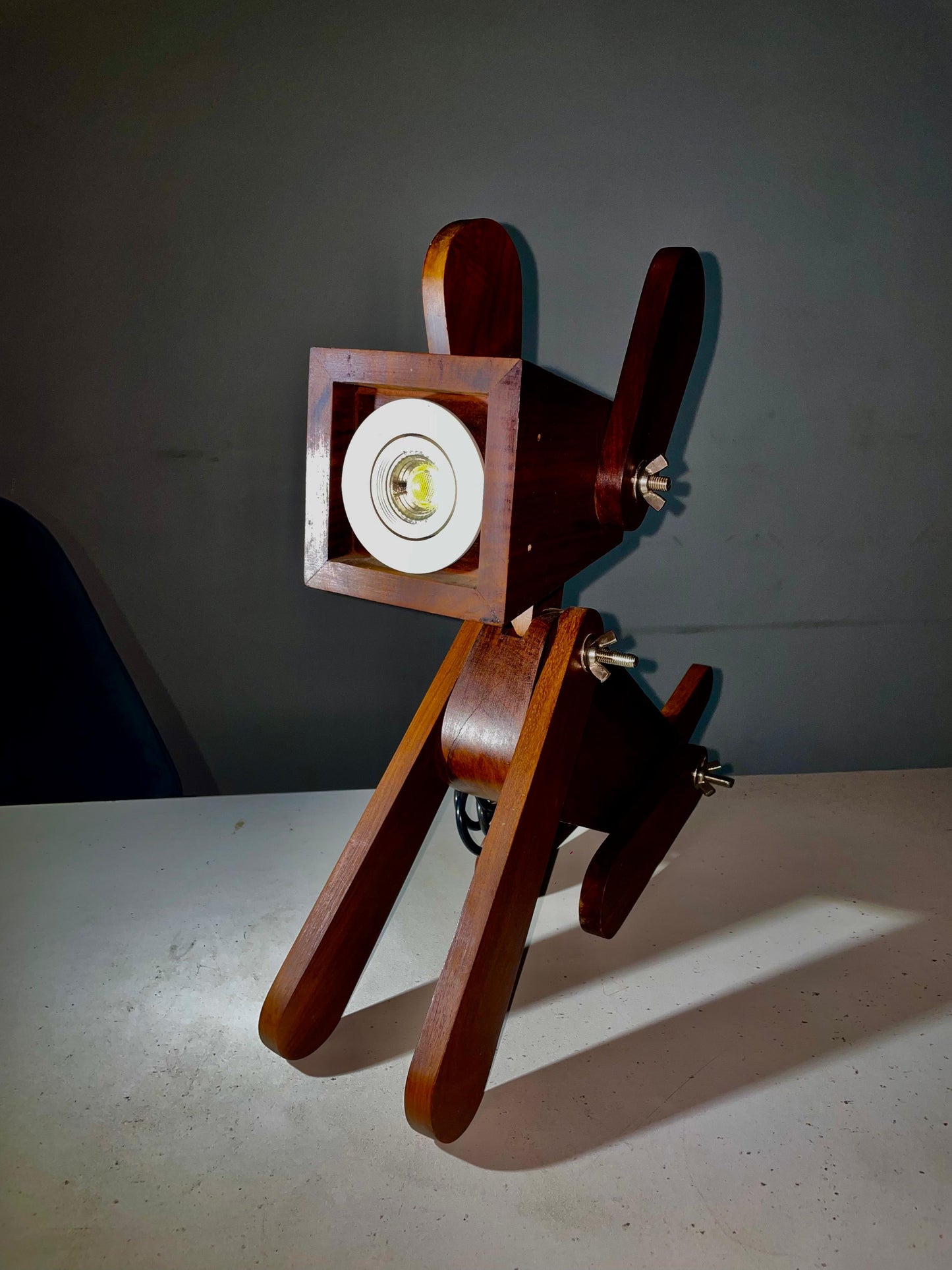 Handcrafted Puppy Desk Lamp – Adjustable & Cute Night Light