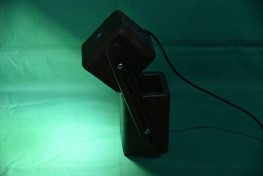 Rustic Wooden Adjustable LED Desk Lamp | Modern Handmade Night Light – RadecorShop